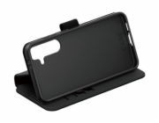 CARE by PanzerGlass - Pouzdro s klopou pro mobilní telefon - s hliníkovým stojánkem - termoplastický polyuretan (TPU), polyuretanová kuže - cerná - pro Samsung Galaxy S24 FE