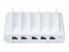Compulocks 5 Port USB-C and USB-A Charging Dock with UK P...