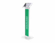 Compulocks Galaxy Tab A9+ Apex Enclosure Brandable Floor Stand - Montážní sada (kryt, stojan) - odkrytá přední/zadní kamera a senzory - pro tablet - pevný úhel 45 stupňů - uzamykatelný - vysoce kvalit