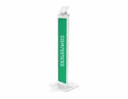 Compulocks VESA Brandable Floor Stand - Stojan - pro tablet - hliník - bílá - podlahové provedení
