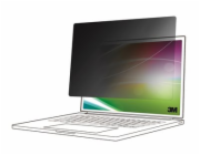 3M Bright Screen Privacy Filter - Filtr pro zvýšení soukromí k notebooku - pro notebook s plnou obrazovkou - odstranitelné - sklopným - 13.3" - černá