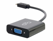 C2G USB 3.1 USB Type C to VGA Adapter - USB C to VGA Black - Externí video adaptér - USB 3.1 - D-Sub - černá