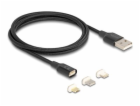 Delock - USB charge adapter kit - USB (M) do Micro USB ty...