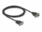 Delock - Sériový kabel - DB-9 (M) do DB-9 (F) - 1 m - krí...