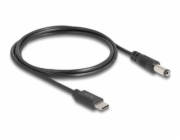 Delock Napájecí kabel z konektoru USB Type-C™ na stejnosměrný konektor 5,5 x 2,1 mmý, 1 m