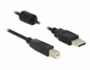 Delock - Kabel USB - USB (M) do USB typ B (M) - USB 2.0 - 1.5 m - černá