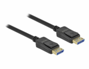 Delock - Kabel DisplayPort - DisplayPort (M) do DisplayPort (M) - DisplayPort 2.0 - 1 m - podpora 10K60Hz (10240x4320) - černá