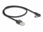 Delock - USB kabel - USB (M) do 24 pin USB-C (M) úhlový -...