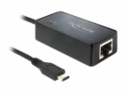 Delock - Síťový adaptér - USB 3.1 - Gigabit Ethernet - černá