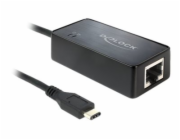 Delock - Síťový adaptér - USB 3.1 - Gigabit Ethernet - černá