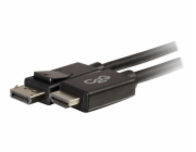 C2G 6ft DisplayPort to HDMI Cable - DP to HDMI Adapter Cable - M/M - Kabel DisplayPort - DisplayPort (M) do HDMI (M) - 1.8 m - černá