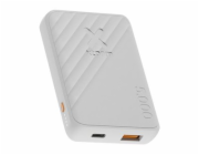 xtorm XG2050 - Power banka - 5000 mAh - 12 Watt - Fast Charge - 2 výstupní konektory (USB, 24 pin USB-C) - bílá