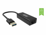Vision TC-USBETH/BL - Síťový adaptér - USB 2.0 - Gigabit Ethernet x 1 - černá