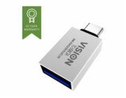 Vision - USB adaptér - 24 pin USB-C (M) do USB typ A (F) - USB 3.1 Gen 2 - bílá