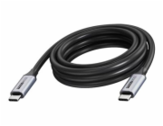 Vision - USB kabel - 24 pin USB-C (M) do 24 pin USB-C (M) - USB 3.2 - 3 A - 5 m - USB napájení (100W), až 20 Gbps rychlost přenosu dat, podpora 4K60Hz - černá