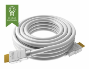 VISION Techconnect - Kabel HDMI s ethernetem - HDMI s piny (male) do HDMI s piny (male) - 2 m - bílá - podporuje 4K