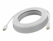 VISION - Vysoká rychlost - HDMI kabel - HDMI s piny (male) do HDMI s piny (male) - 15 m - dvojnásobne stínený - bílá - podpora 8K60Hz, šírka pásma 48 Gbps