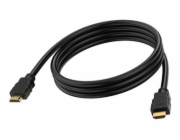 VISION - HDMI kabel - HDMI s piny (male) do HDMI s piny (male) - 1 m - dvojnásobne stínený - cerná - podpora 8K30Hz, šírka pásma 48 Gbps