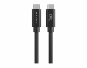 Hyper HyperDrive Next - USB kabel - USB-C (M) do USB-C (M) - USB4 - 1.2 m - černá