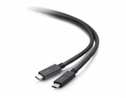 C2G 6ft (1.8m) USB-C Male to USB-C Male Cable (20V 5A) - USB 3.2 Gen 1 (5Gbps) - USB kabel - USB-C (M) do USB-C (M) - USB 3.2 Gen 1 - 20 V - 5 A - 1.8 m - černá