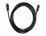 Crestron - Kabel adaptéru - DisplayPort s piny (male) do HDMI s piny (male) - 3.66 m - dvojnásobně stíněný