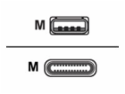 Cisco - USB kabel - USB (M) do USB-C (M) - 4 m - pro Webe...