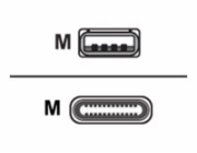 Cisco - USB kabel - USB (M) do USB-C (M) - 4 m - pro Webex Room Kit Mini