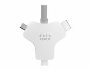 Cisco Multi-head - Kabel video / audio / data - HDMI s piny (male) do HDMI, Mini DisplayPort, 24 pin USB-C s piny (male) - 9 m - pro Webex Room Kit Mini - No Encryption and No Radio, Room Kit Pro