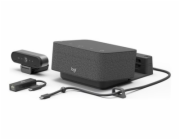 Logitech Logi Dock Focus Room Kit - Souprava pro video konference (Logitech Logi Dock, Logitech BRIO Ultra HD Pro Webcam) - certifikováno pro Microsoft Teams