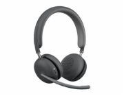 Logitech Zone Wireless 2 - Náhlavní souprava - náhlavní - Bluetooth - bezdrátový - odstranění šumu - UBS-C přes adaptér Bluetooth - grafit - certifikováno pro Microsoft Teams