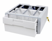 Ergotron StyleView Supplemental Storage Drawer, Single Tall - Upevňovací komponent (výsuvná zásuvka) - pro vozík - uzamykatelný - šedá, bílá