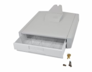 Ergotron StyleView Primary Storage Drawer, Single - Storage box - šedobílá - lze připevnit na vozík