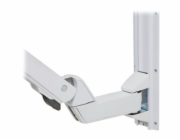 Ergotron StyleView Sit-Stand Combo Extender - Short - upevňovací komponent (prodlužovací rameno, wall track slider, kryt ramene) - leštěný hliník, vysoce kvalitní plast - bílá