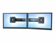 Ergotron - Montážní sada (rukojeť, montáž duálního monitoru) - pro 2 LCD displeje - černá - velikost obrazovky: 17"-24" - pro P/N: 45-353-026