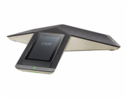 HP Poly Trio C60 NR - Pro Microsoft Teams - konferenční telefon VoIP - s rozhraní Bluetooth - IEEE 802.11a/b/g/n (Wi-Fi) / Bluetooth 4.2 - 5-směrný možnost volání - SIP, SRTP, SDP - 3 řádky - černá