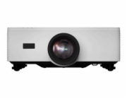 Sharp P601Q - Projektor DLP - laser - 3D - 6000 lumeny - Full HD (1920 x 1080) - 16:9 - 1080p - zvětšovací objektivy - LAN - bílá