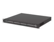 Axis D8248 - Prepínac - rízený - 48 x 10 Gigabit Ethernet + 4 x 10 Gigabit SFP+ - Lze montovat do rozvadece - PoE++ (740 W) - kompatibilní s TAA