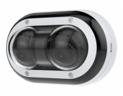 AXIS P4705-PLVE - Síťová panoramatická kamera - kupole - venkovní - odolná proti vandalům a vodě - barevný (Den a noc) - 2 x 2 MP - 1920 x 1080 - objektiv fixed iris - varifokální - audio - GbE - MJPE