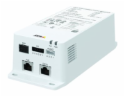 AXIS TU8003 - Dávkovač energie - konektivita uprostřed - AC 100-240 V - 90 Watt - Ethernet 10/100/1000 - 1.8 m kabel - Evropa - bílá, NCS S 1002-B - kompatibilní s TAA - pro Axis C1110-E