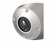 AXIS Q9216-SLV Steel - Síťová bezpečnostní kamera - kupole - odolnost vůči slitkům - barevný (Den a noc) - 4 MP - 2304 x 1728 - 720p, 1080p - úchyt M12 - objektiv fixed iris - pevné ohnisko - audio - 