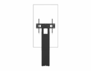 Vision VFM-F51 - Stojan - nenapájený - pro plochý panel - odolný - ocel - matná čerň - velikost obrazovky: 47"-98" - montáž od podlahy ke stěně