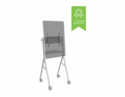 Vision VFM-F10 - Vozík - pro plochý panel - ocel - bělavá - velikost obrazovky: 50"-55"