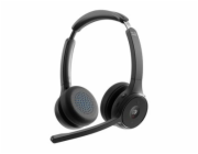 Cisco Headset 722 - Náhlavní souprava - náhlavní - Bluetooth - bezdrátový - uhlíková čerň - Cisco Webex Certified