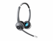 Cisco 562 Wireless Dual - Náhlavní souprava - náhlavní - DECT 6.0 - bezdrátový - s Multibase Station - pro Cisco DX70, DX80; IP Phone 68XX; Webex Board 55, Board 70, Board 85, Room 55, Room 70