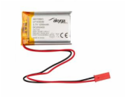 Akyga Li-Pol baterie LP103040 3.7V/1200mAh PCM JST 2.54 2-Pin 