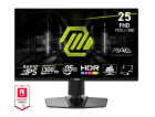 MSI MAG/255PXF/24,5"/IPS/FHD/300Hz/0,5ms/Černá/3R