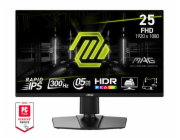MSI MAG/255PXF/24,5"/IPS/FHD/300Hz/0,5ms/Black/2R