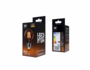 LED žárovka Forever E27 A60 4W COG gold teplá bílá (2200K)