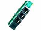 TINYCONTROL tBSm splitter rozšíří o 3 porty 1wire, na DIN...