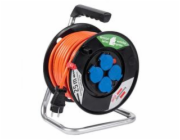 Akyga prodlužovací kabel, naviják Brennensthul - 4x 3x1.5 mm, IP44, 4.3kg - 25 m